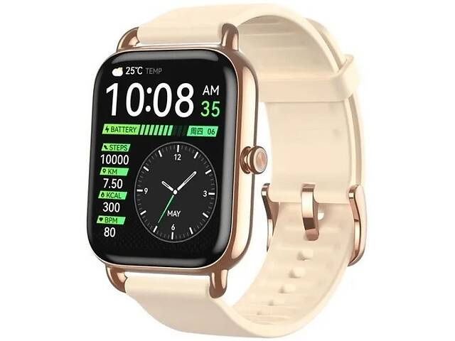 Смарт-часы Haylou RS4 Plus LS11 Gold Global (silicone strap) (Код товара:24008)