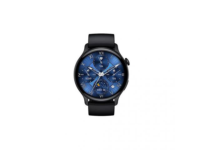 Смарт часы круглые XO J6 Amoled smart watch Черный