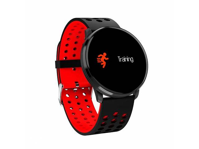 Смарт часы Smart Bracelet SB-M9 водонепроницаемые Black-Red