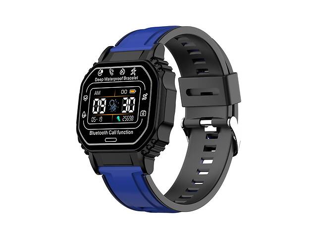 Смарт годинник Smart watch B3-2 розумний браслет з функціями пульсометра Синій