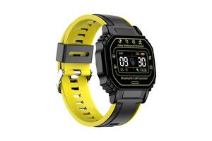 Смарт часы Smart watch B3-2 умный браслет с функциями пульсометра Желтый