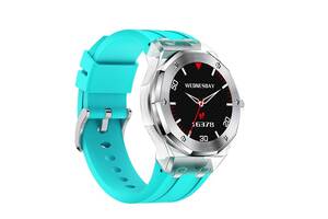 Смарт часы Smart Watch Hoco Y13 сенсорний экран Блютуз 5.0 магнитная зарядка емкостью 220mAh Blue