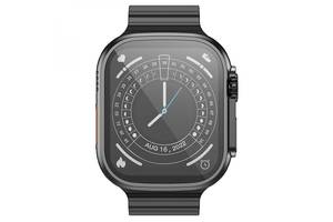 Смарт часы Smart Watch Series 8 Borofone BD3 Ultra Блютуз v5.0,49 мм,емкостью 240mAh,IP67 /Android, iOS Black