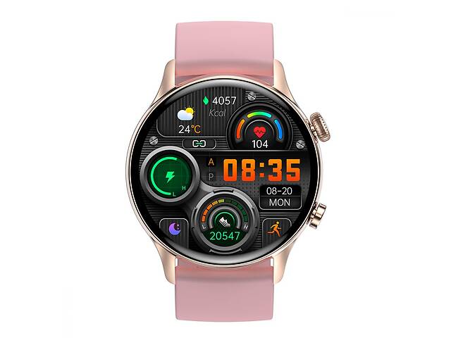 Смарт-часы Smart Watch XO J4 Блютуз v5.0 / NFC, емкостью 280mAh,IP68 /Android, iOS Pink
