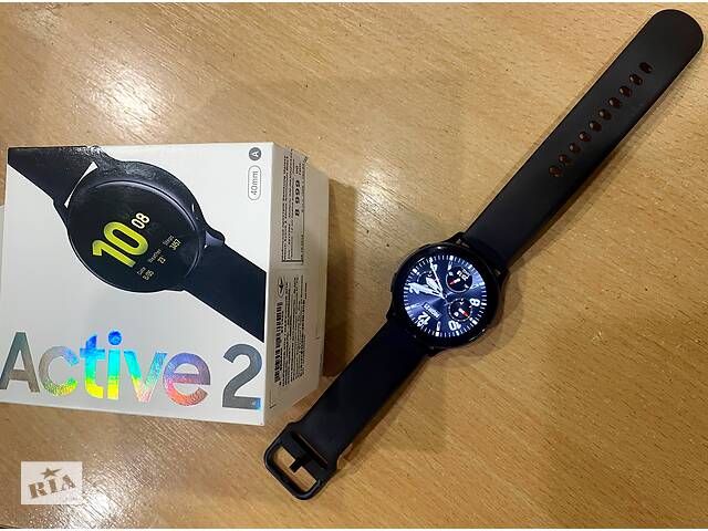 Смарт годинник/часы Samsung Galaxy Watch Active 2 40 SM-R830 Black Aluminium