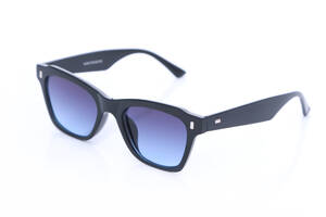 Солнцезащитные очки LuckyLOOK 086-600 Сай-фай One Size Серо-синий градиент