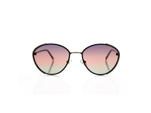 Солнцезащитные очки LuckyLOOK 408-624 Фэшн-классика One Size Розовый+ Фиолетовый