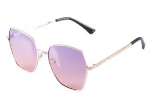 Солнцезащитные очки LuckyLOOK 431-936 Фэшн-классика One Size Розовый+Серый