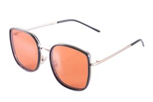 Солнцезащитные очки LuckyLOOK 442-710 Фэшн-классика One Size Коричневый