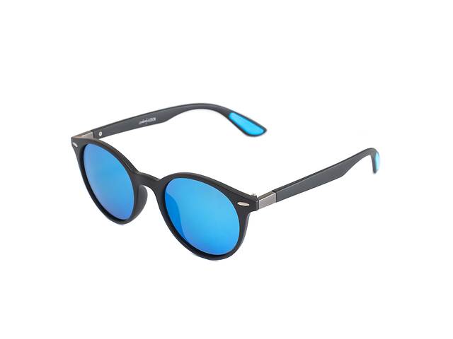 Сонцезахисні окуляри LuckyLOOK 693-670 Панто One Size Синій