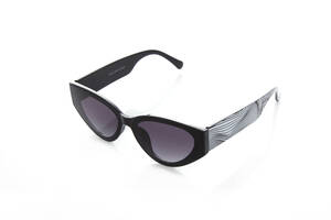 Солнцезащитные очки LuckyLOOK женские 393-234 Фэшн-классика One Size Серый градиент