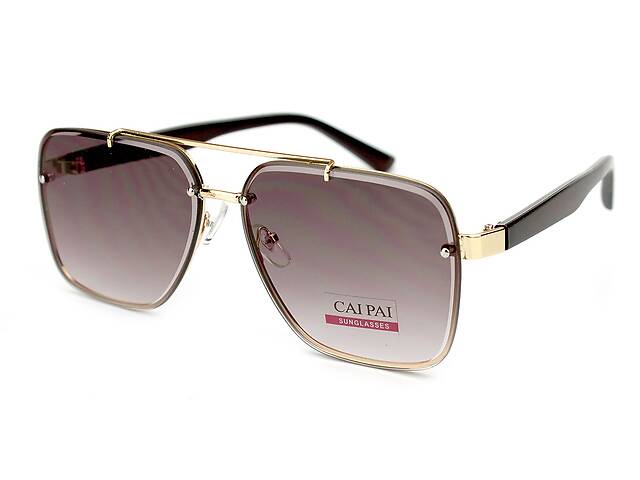 Солнцезащитные очки мужские Cai Pai 30-04-C2 Коричневый