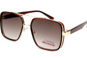 Солнцезащитные очки мужские Cai Pai 30-09-C2 Коричневый