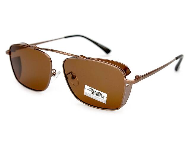 Солнцезащитные очки мужские Cavaldi (polarized) EC9105-C3 Коричневый