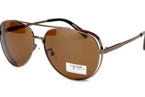 Солнцезащитные очки мужские Cavaldi (polarized) EC9209-C3 Коричневый
