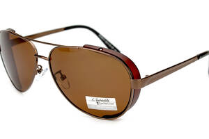 Солнцезащитные очки мужские Cavaldi (polarized) EC9210-C3 Коричневый