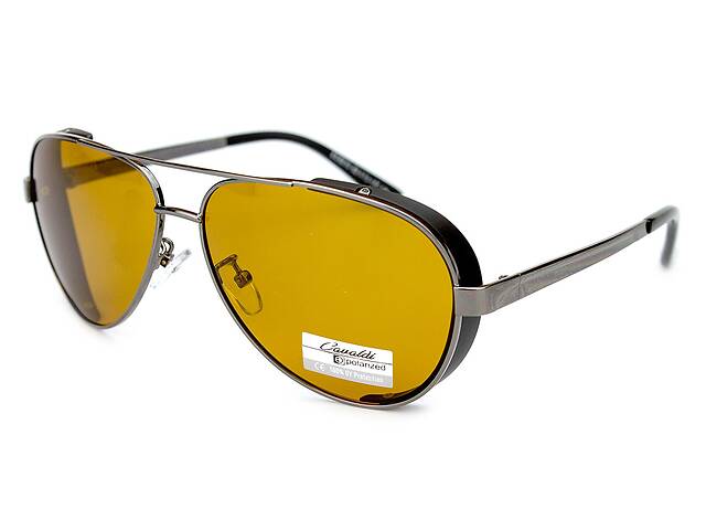 Солнцезащитные очки мужские Cavaldi (polarized) EC9210-C4 Желтый