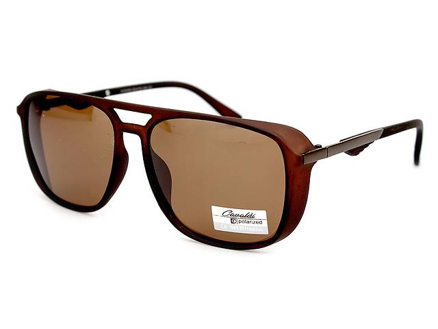 Солнцезащитные очки мужские Cavaldi (polarized) EC9709-C3 Коричневый
