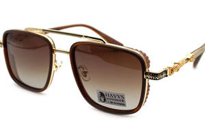 Солнцезащитные очки мужские Havvs 68047-C Коричневый