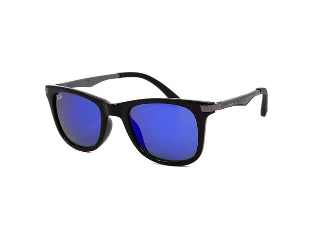 Солнцезащитные очки Ray Ban 4287 синее зеркало RB 4287-02