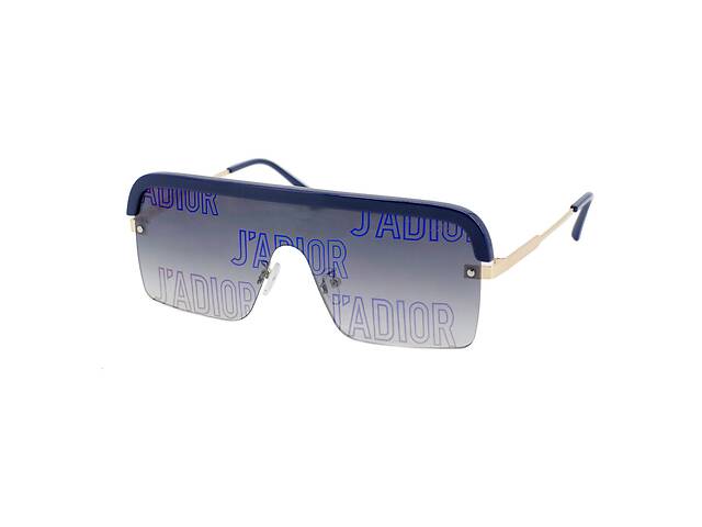 Солнцезащитные очки Replica Di R1853 C2 Синий градиент с принтом R1853-02 One Size