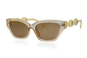 Солнцезащитные очки SumWin 2285 C2 бежевый золото/коричневый