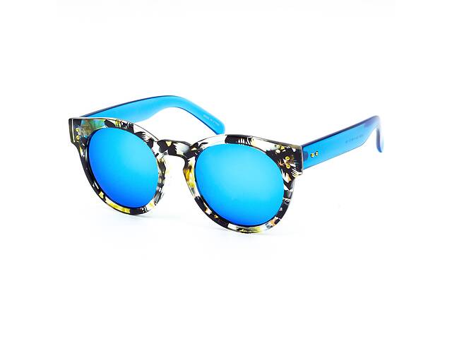 Солнцезащитные очки SumWin 96995 C5 Зеркально голубой/леопардовый