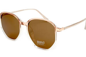Солнцезащитные очки женские Bravo (polarized) 237-1-C12 Коричневый