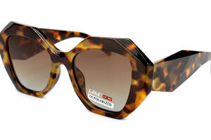 Солнцезащитные очки женские Leke ZH1995-C2 Коричневый