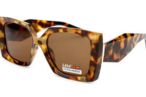 Солнцезащитные очки женские Leke ZH2402-C2 Коричневый