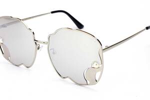 Сонцезахисні окуляри жіночі Нова лінія (Метал) 1779-C4 Сірий