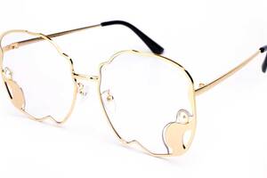 Солнцезащитные очки женские Новая линия (Металл) 1779-C8 Прозрачный