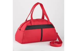 Спортивная сумка KotiCo 23х43х16 см Красная с черным (Ssport_red-black_fly)