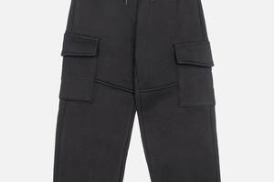 Спортивные брюки для мальчика 128 черный Lizi Kids ЦБ-00220699