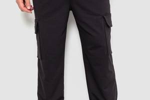 Спортивные штаны мужские двухнитка черный 241R0651-1 Ager L