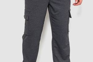 Спортивные штаны мужские двухнитка темно-серый 241R0651-1 Ager XL
