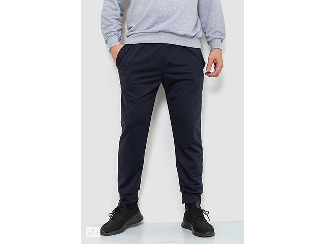 Спортивные штаны мужские двухнитка темно-синий 241R8005 Ager XL