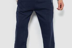 Спортивные штаны мужские на флисе темно-синий 244R41153 Ager M