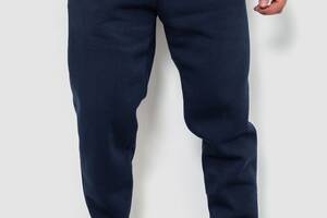 Спортивные штаны мужские на флисе темно-синий 244R4188 Ager L