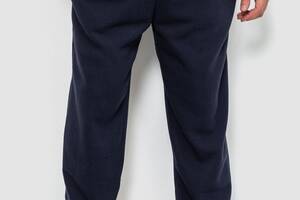 Спортивные штаны мужские на флисе темно-синий 244R4868 Ager 5XL