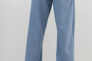 Спортивные штаны палаццо однотонные для девочки ADK 2980 128 см Голубой (2000990024824)