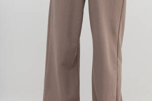Спортивные штаны палаццо однотонные для девочки ADK 2980 128 см Кофейный (2000990024985)