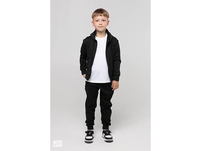 Спортивный костюм для мальчика ADK 2833 кофта + штаны 104 см Черный (2000989916338)