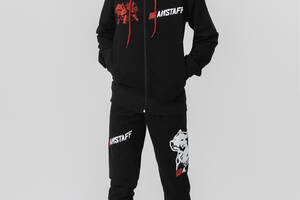 Спортивный костюм для мальчика (кофта, штаны) AZN 827 170 см Черно-красный (2000989968788)