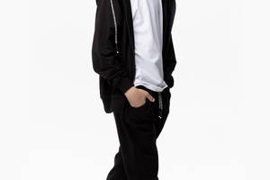 Спортивный костюм для мальчика X-SHOW 99192 кофта + штаны 128 см Черный (2000989731214)