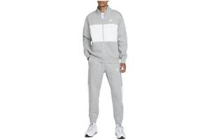 Спортивный костюм мужской Nike Sportswear Essential Fleece Tracksuit (DM6836-063) XL Серый