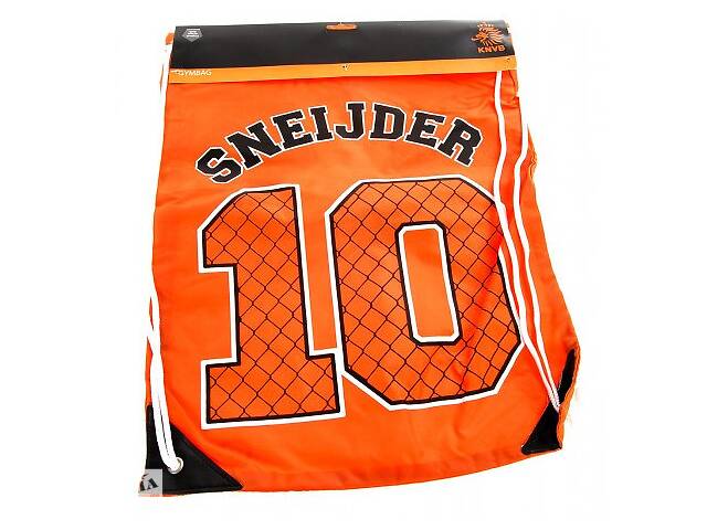 Спортивный рюкзак, котомка KNVB Gymbag Sneijder Nr 10 Orange