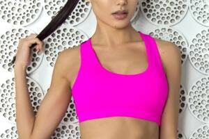 Спортивный женский топ Designed for Fitness Basic Pink L Розовый