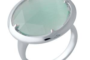 Серебряное кольцо SilverBreeze 2015314 с кошачьим глазом 18