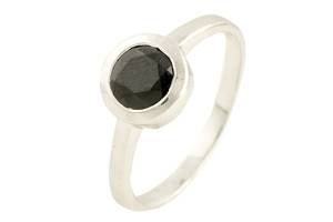 Серебряное кольцо SilverBreeze с натуральным сапфиром 1.3ct (1197172) 17 размер